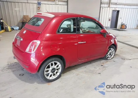 2012 Fiat 500C Pop z USA, uszkodzony, nr VIN 3C3CFFDR8CT140168
